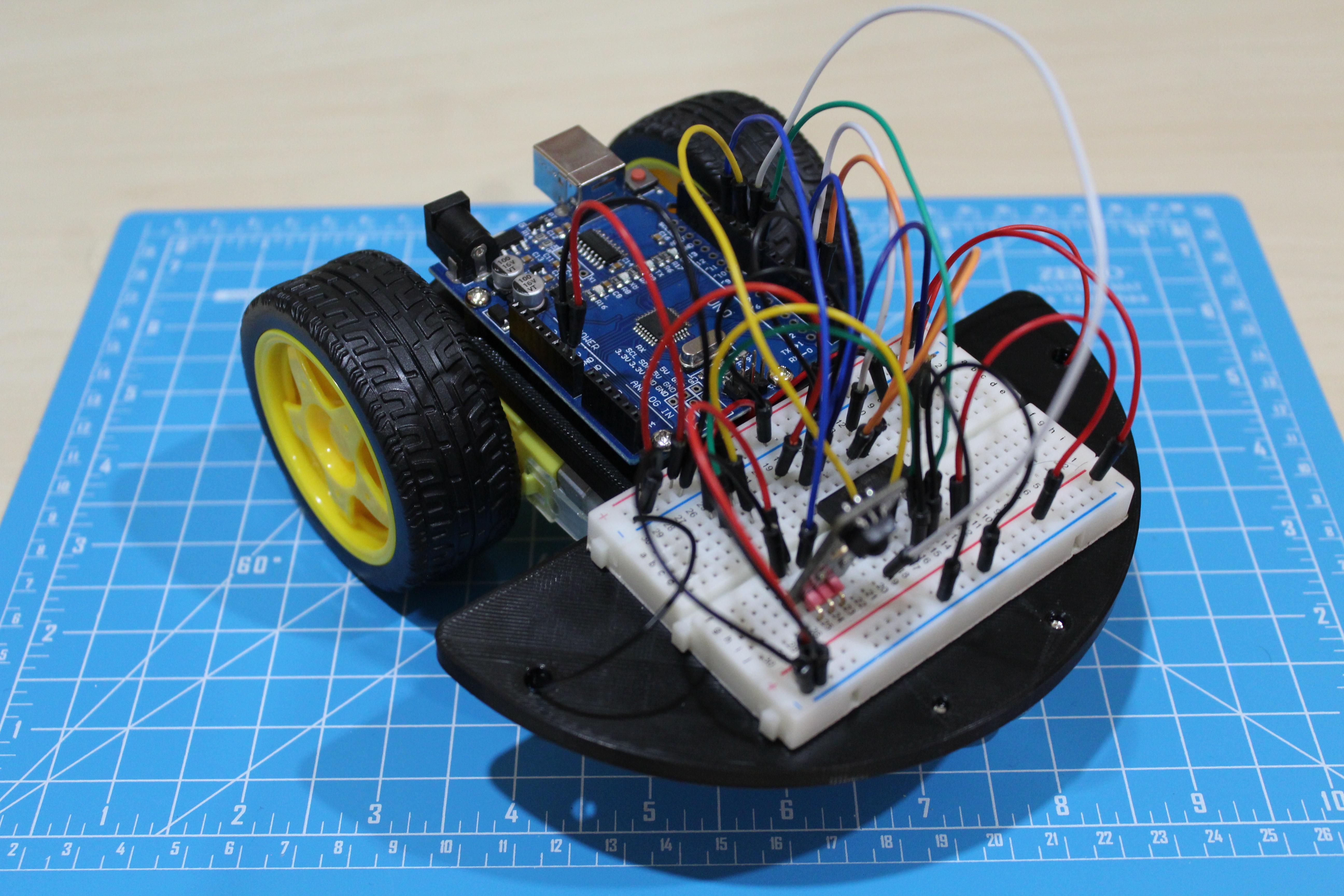 Arduino Car Front View