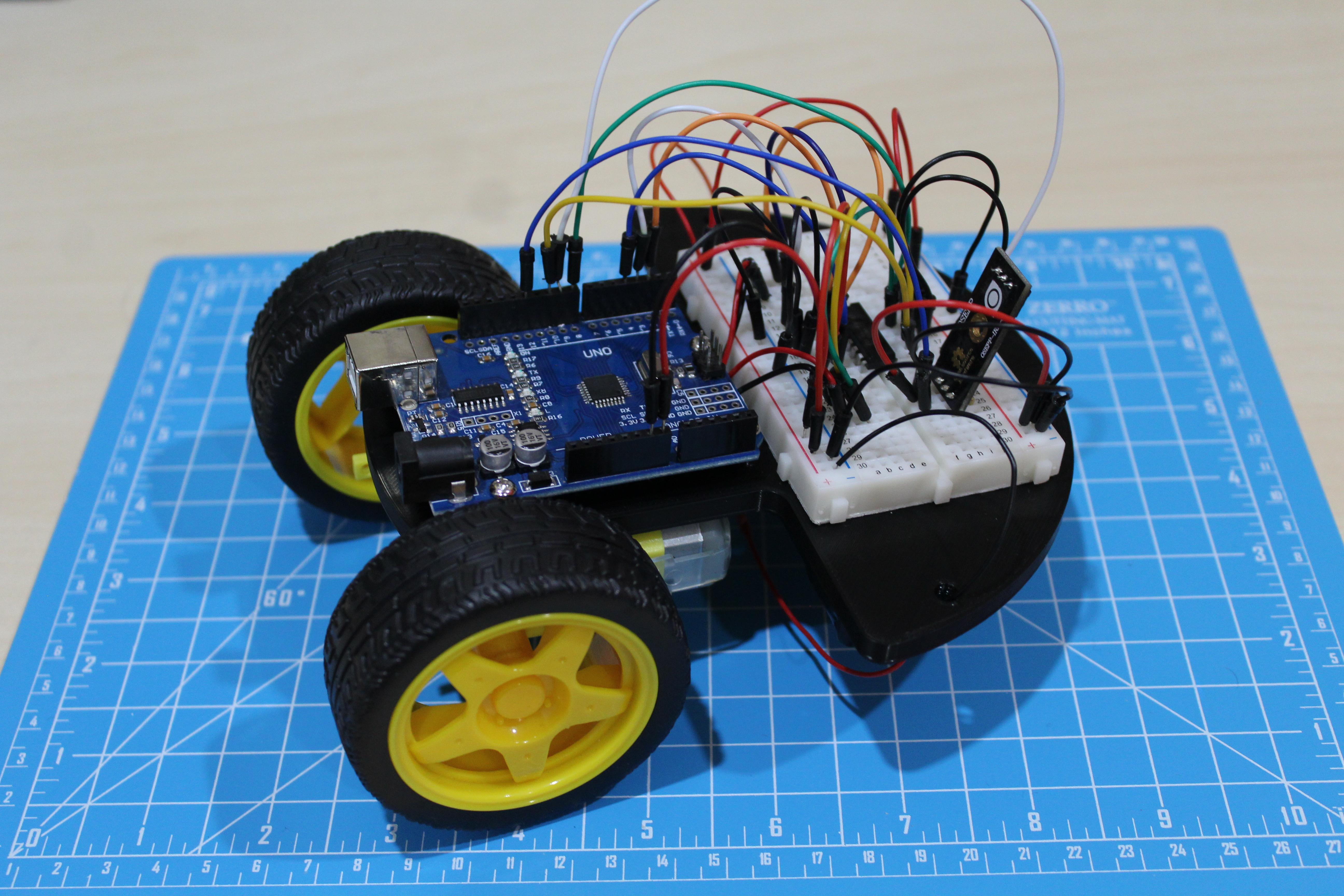 Arduino Car Front View