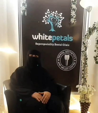 Aligners patient testimonial at White Petals Dental Clinic Dongri