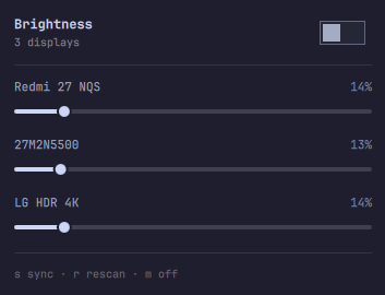 Omarchy bar widget