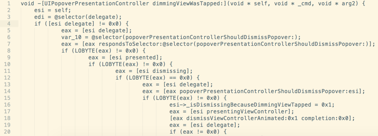 Decompiled Example