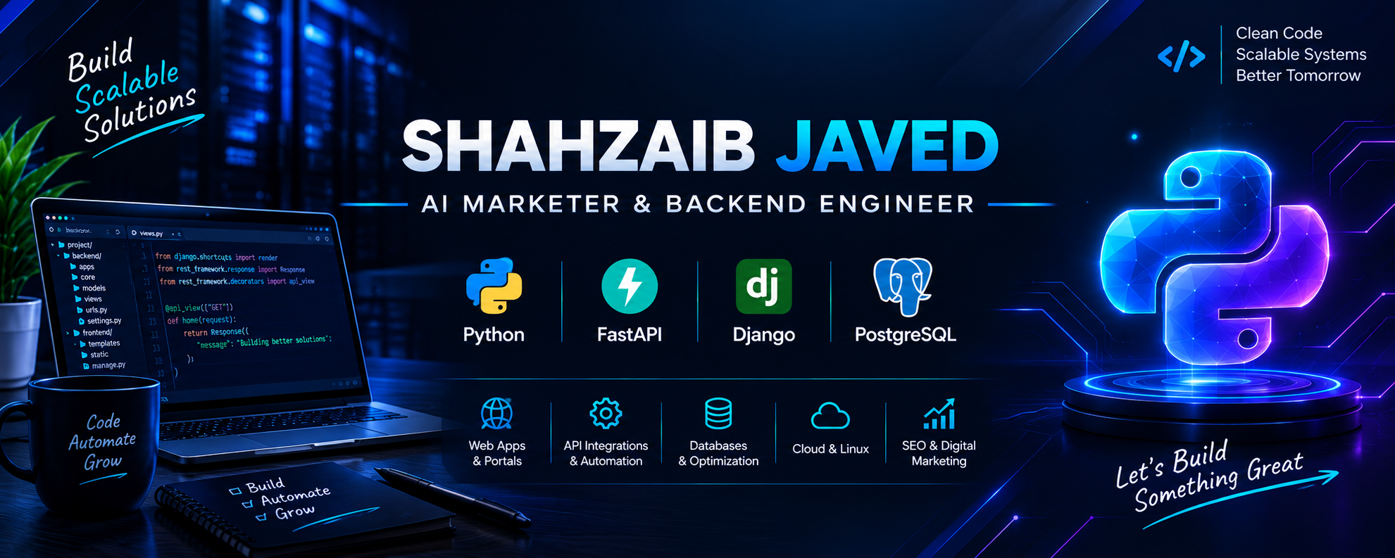 Shahzaib Javed Banner