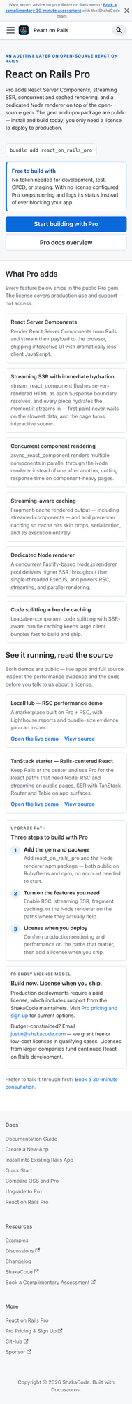 Pro page after, mobile