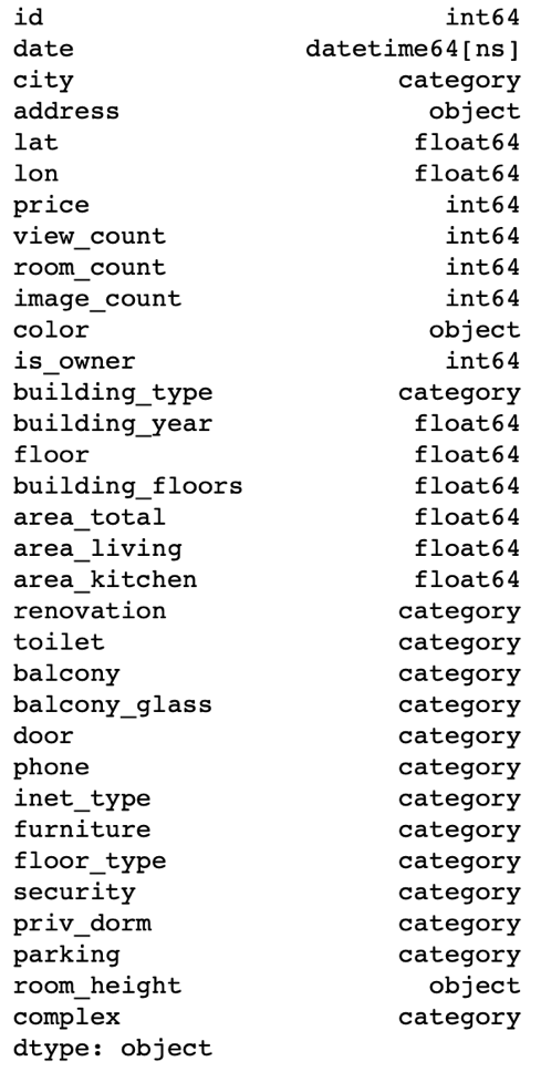 data types