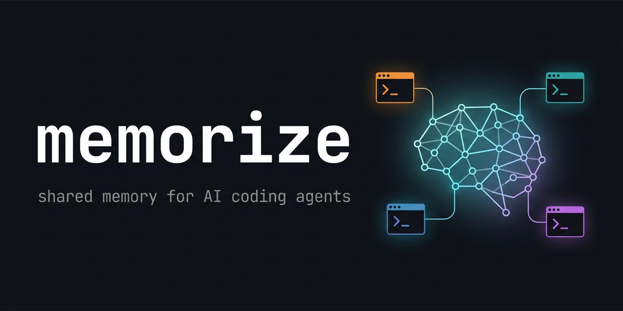 memorize — shared memory for AI coding agents