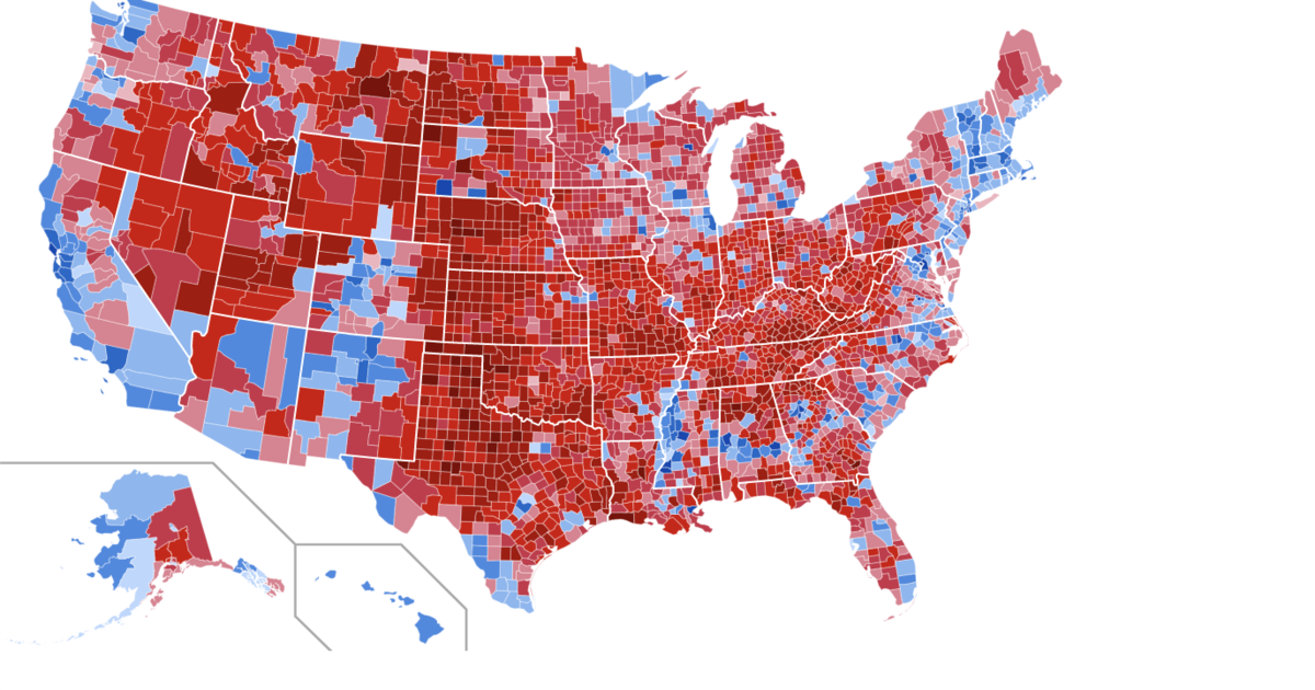 US 2020 Election Map