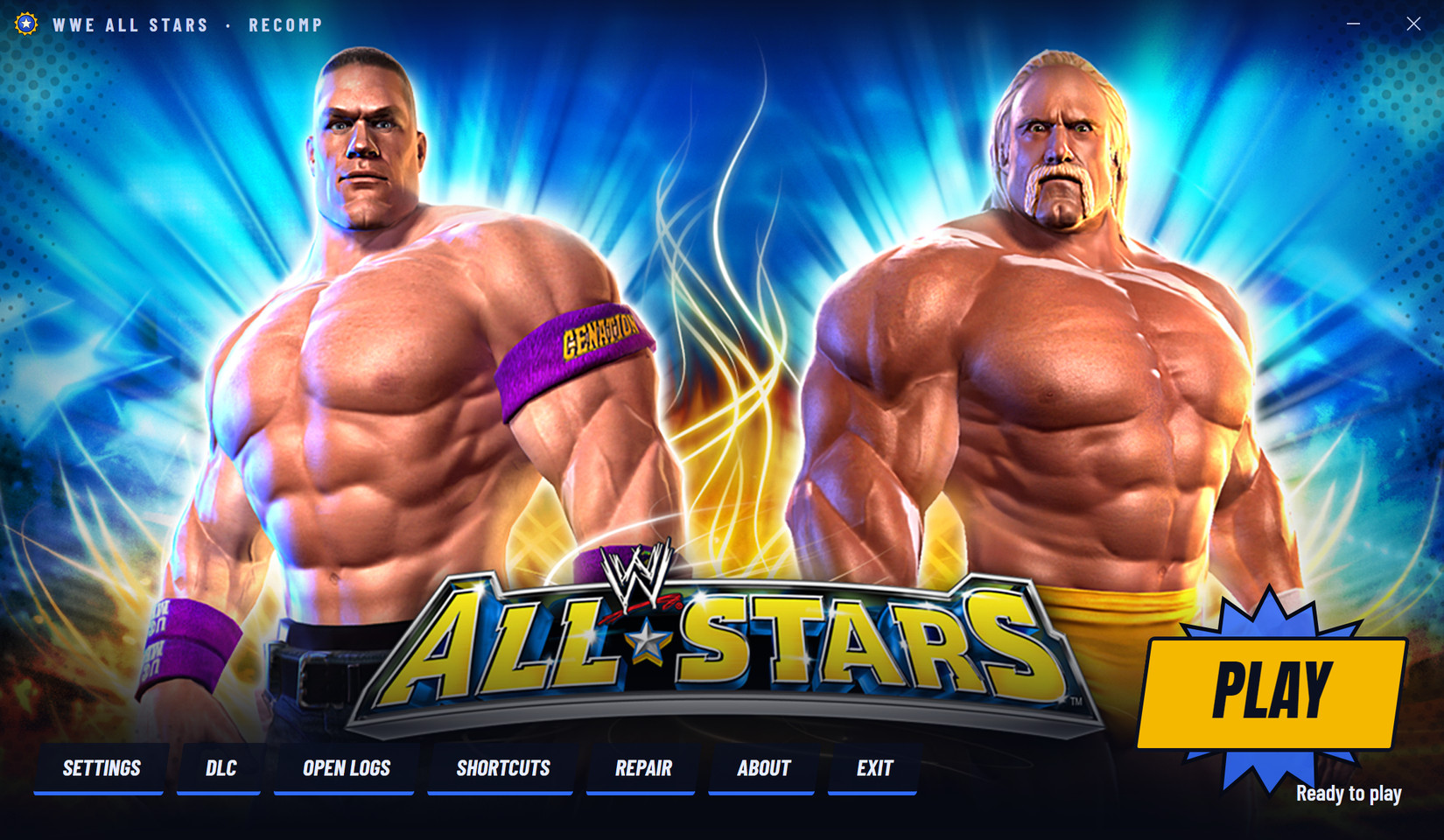 The launcher's home screen
