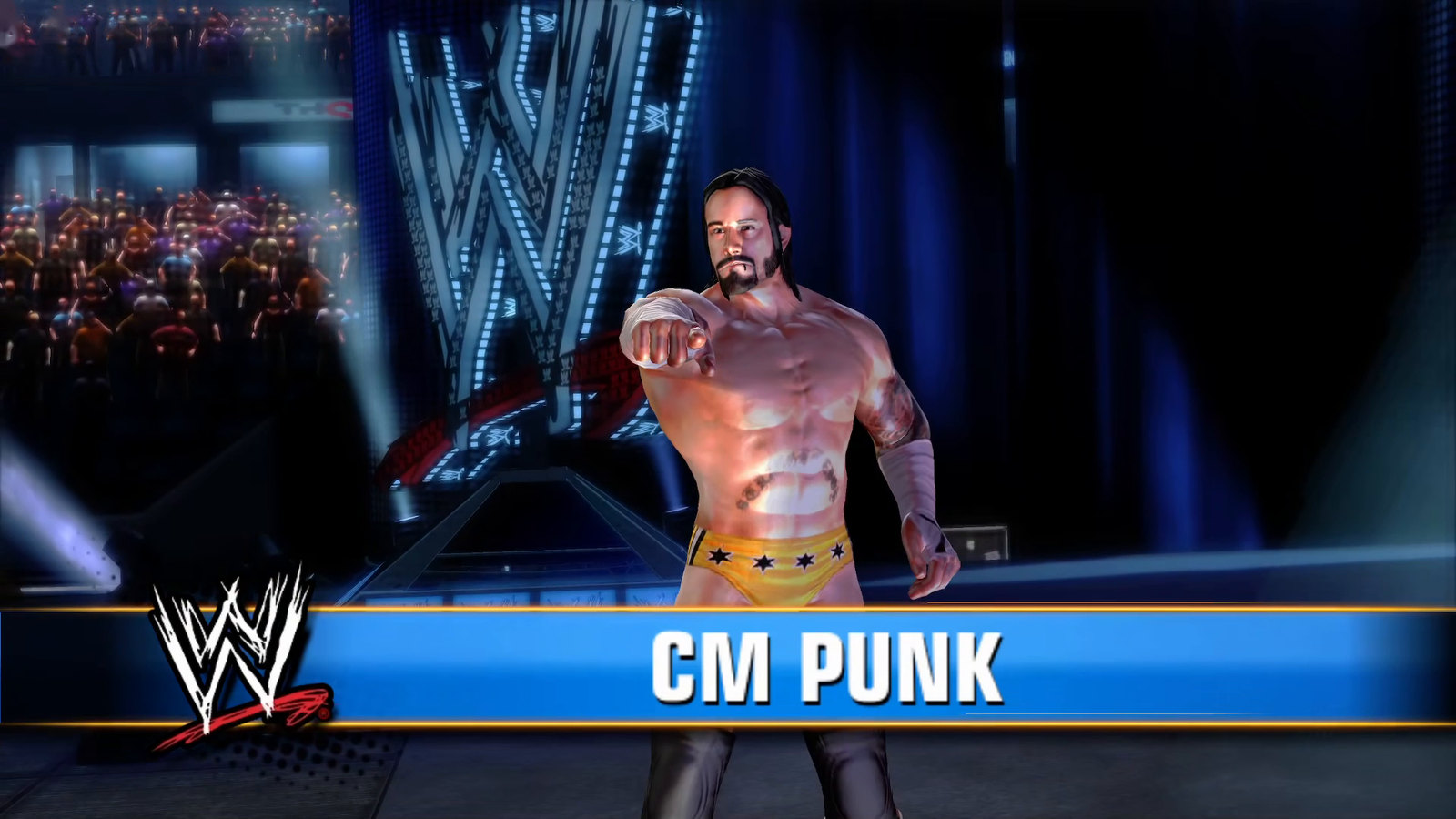 CM Punk's entrance