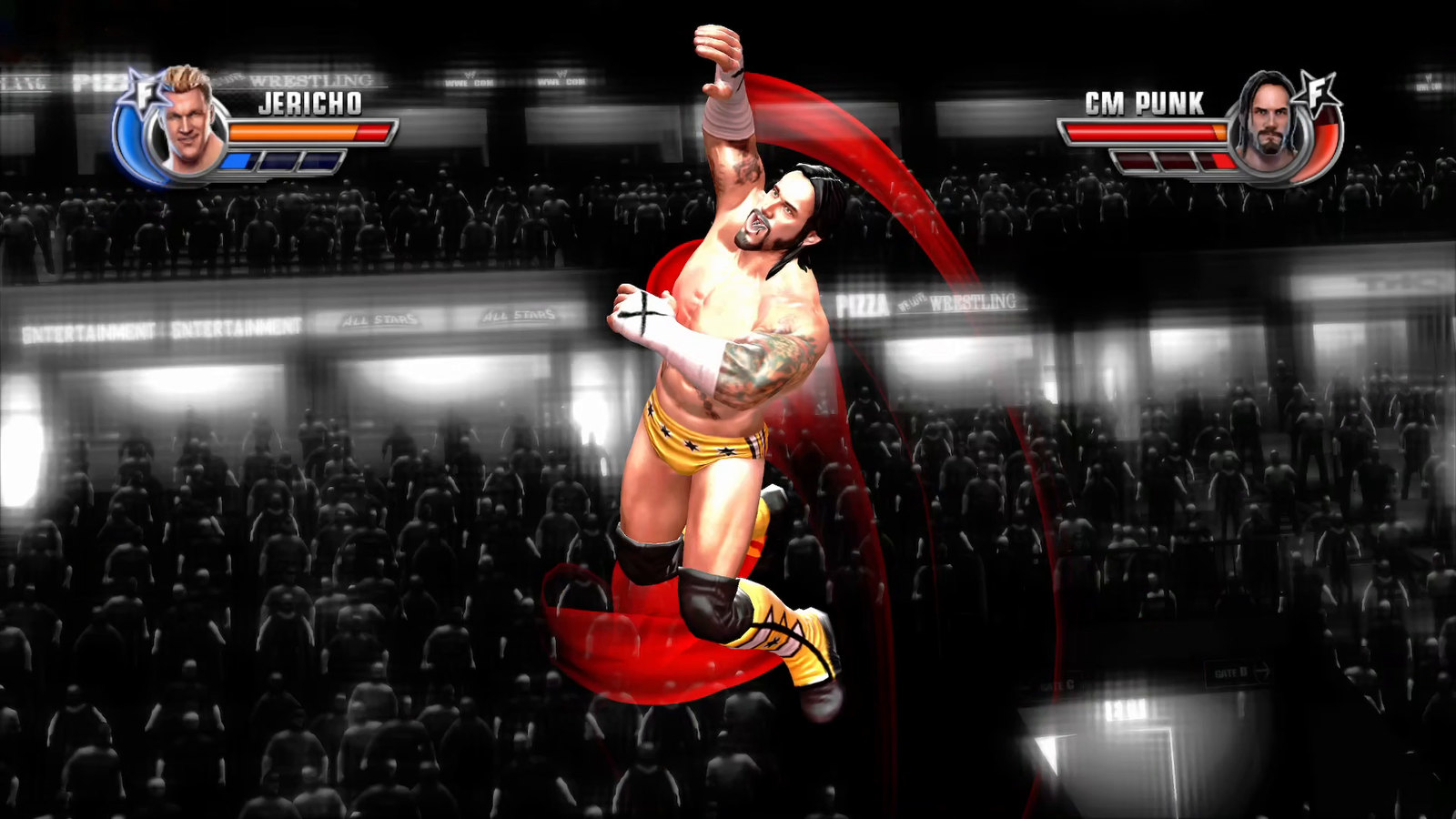 CM Punk's finisher in slow motion