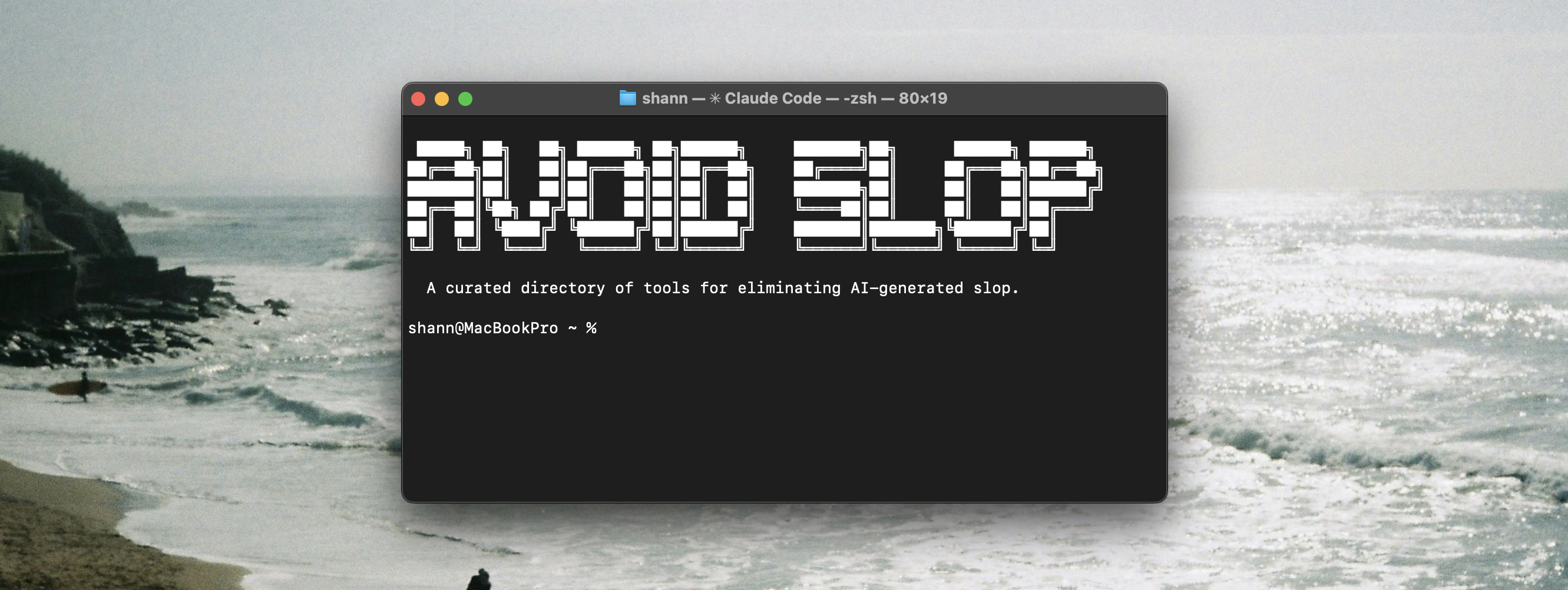 Avoid Slop