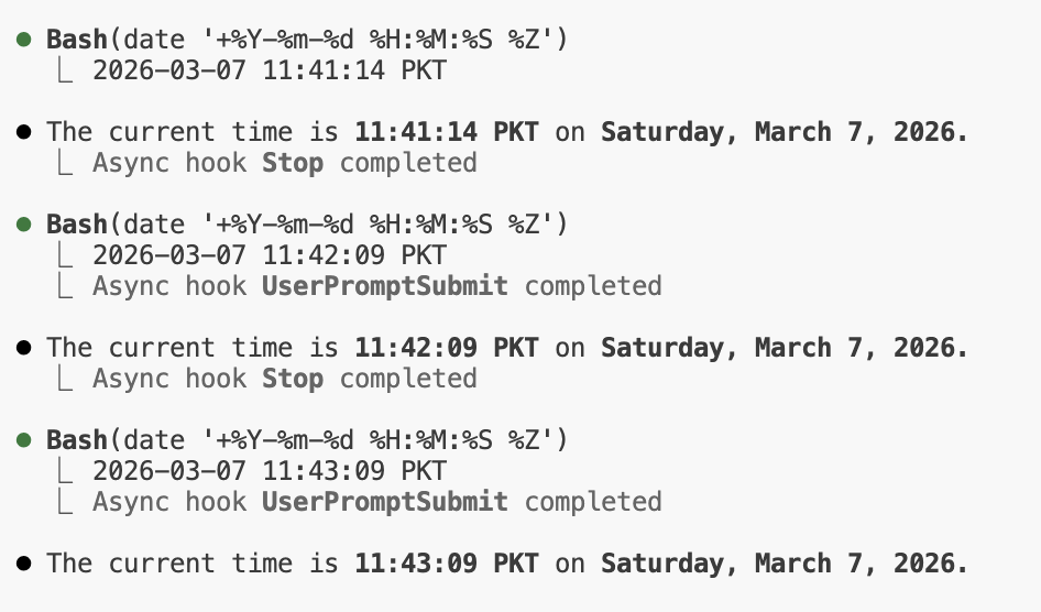 Recurring task firing every minute