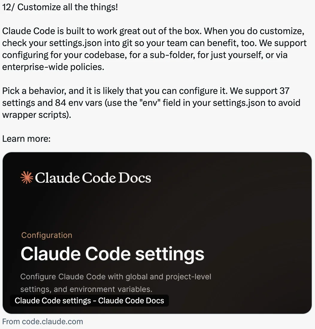 Customize all the things