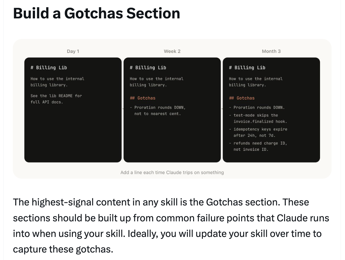 Don't State the Obvious