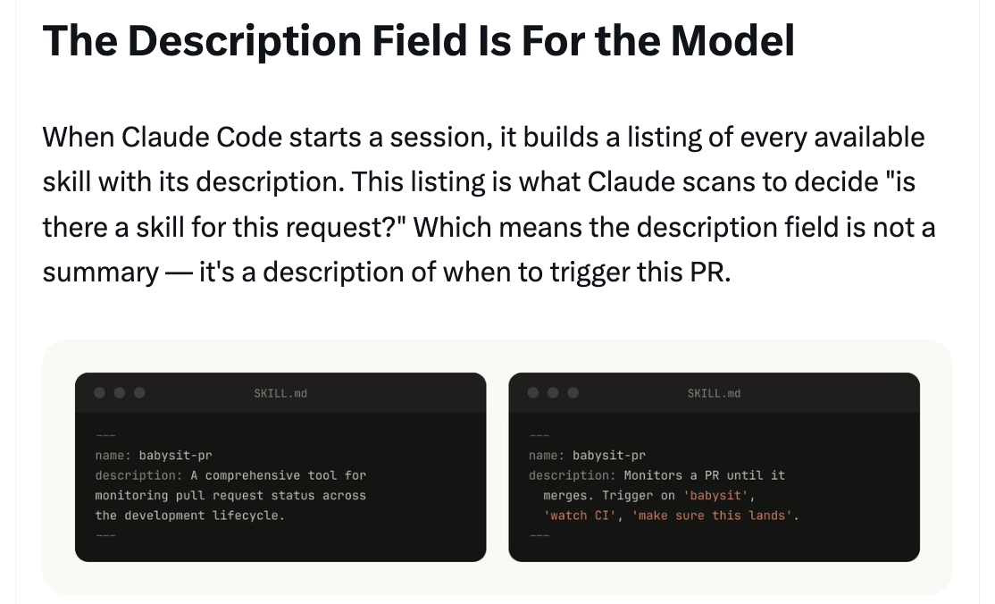 Think through the Setup
