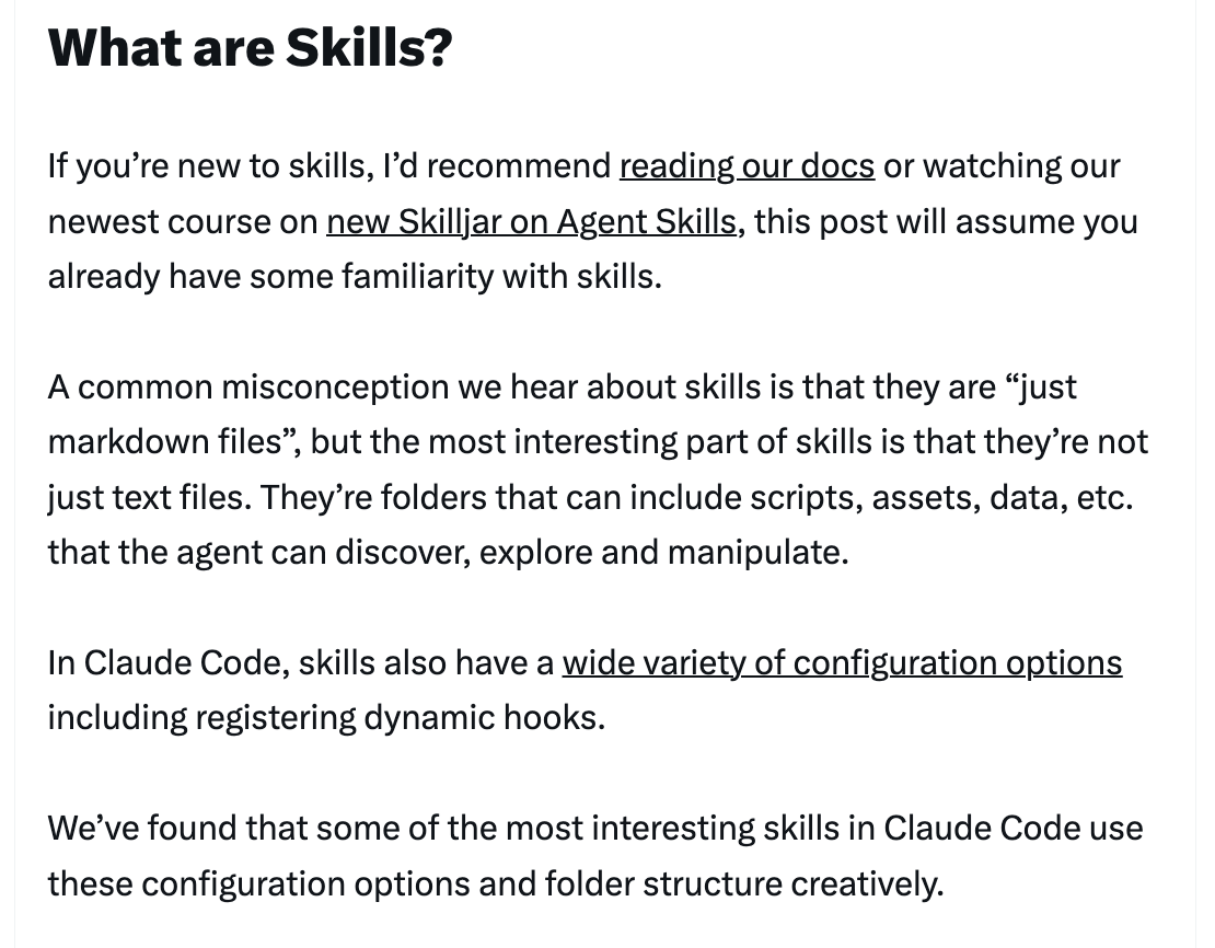 What are Skills?