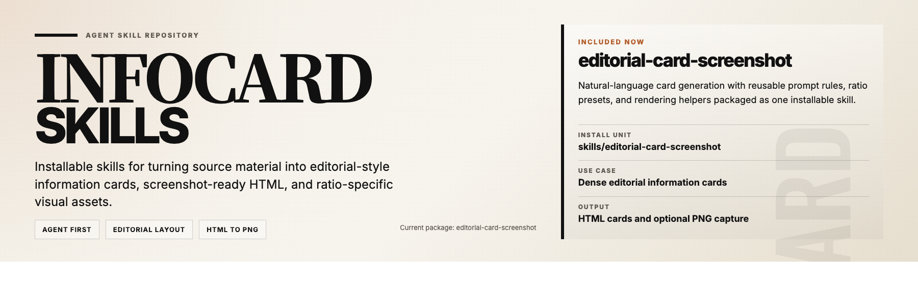 infocard-skills header