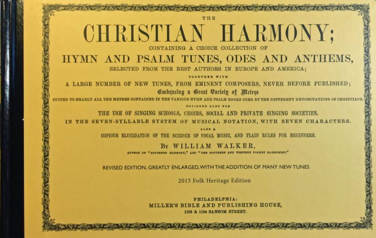 Christian Harmony 1873/2015