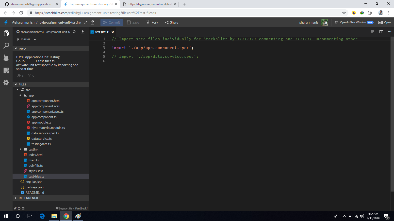 GitHub - sharanmanish/byju-application: BYJU Assignment Application