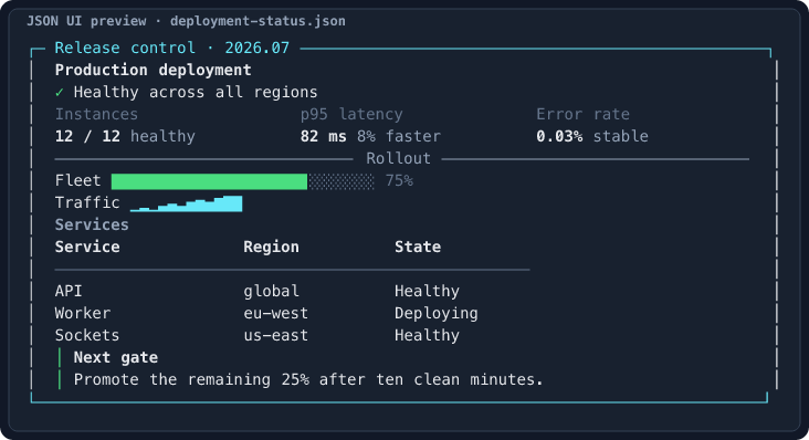 json-render-pi screenshot 1