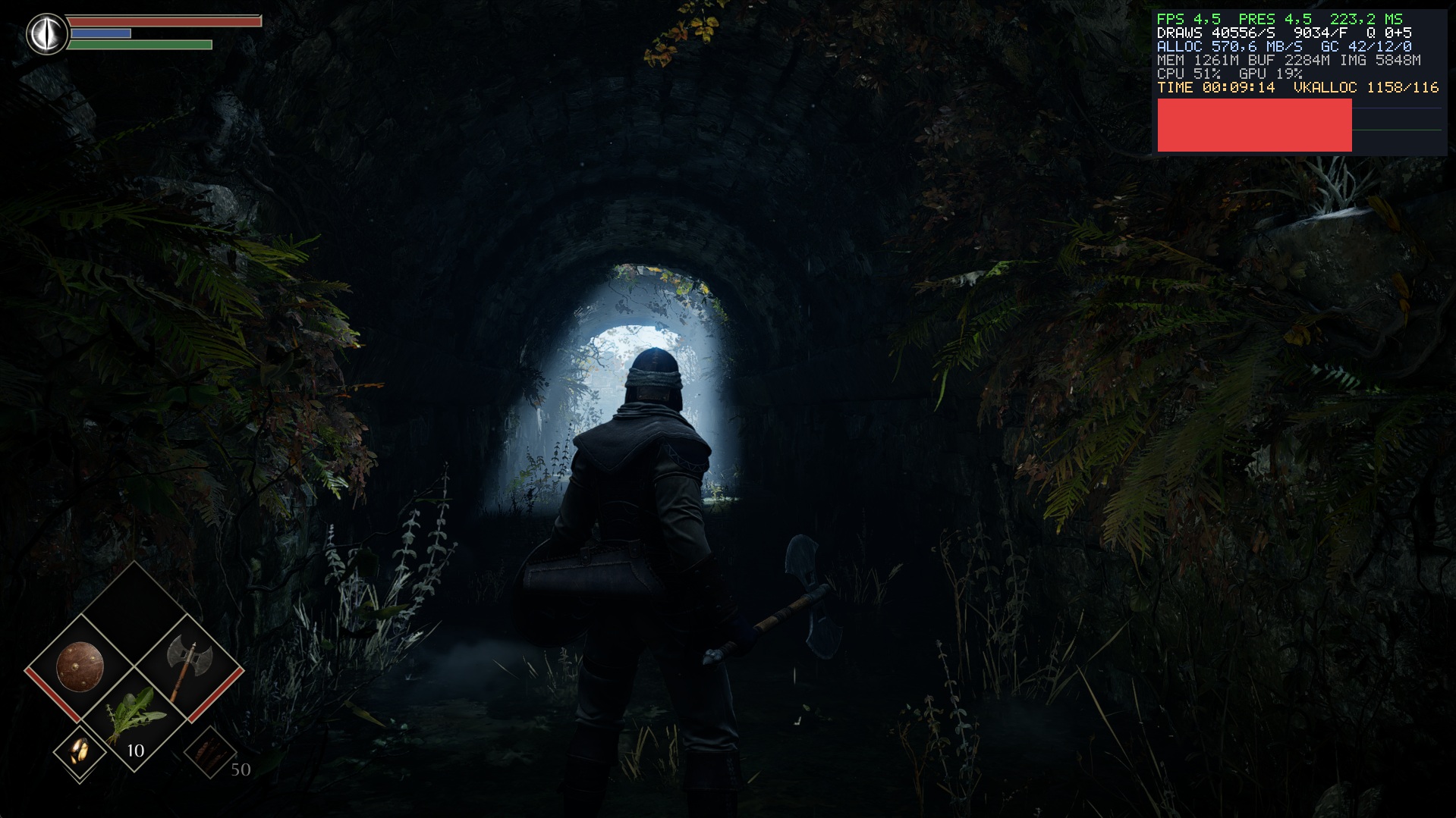 Demon's Souls sendo executado no SharpEmu 0.0.5-nexus