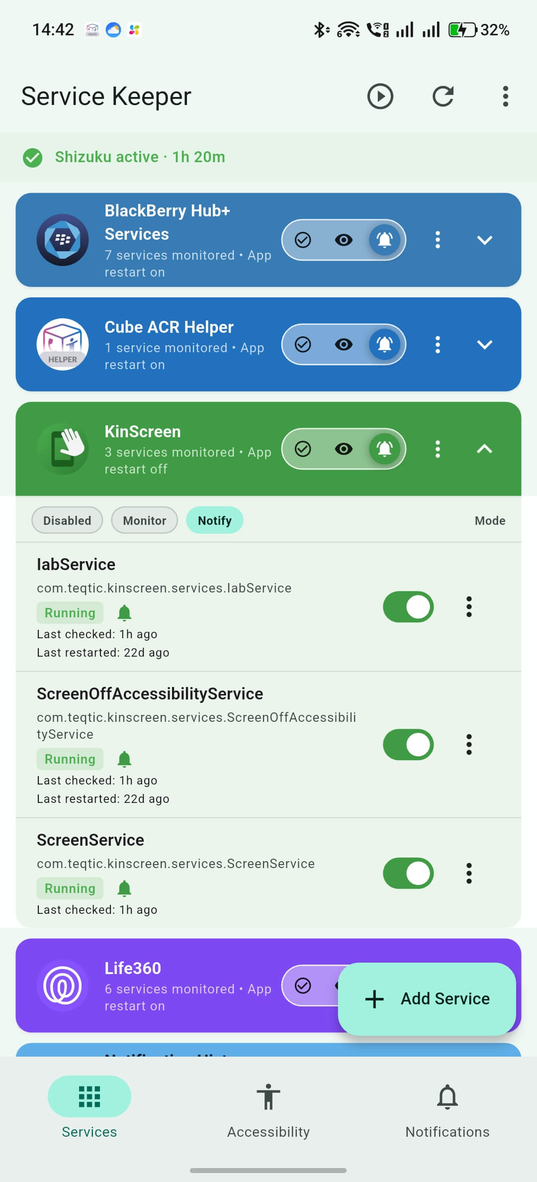 Accessibility Monitoring