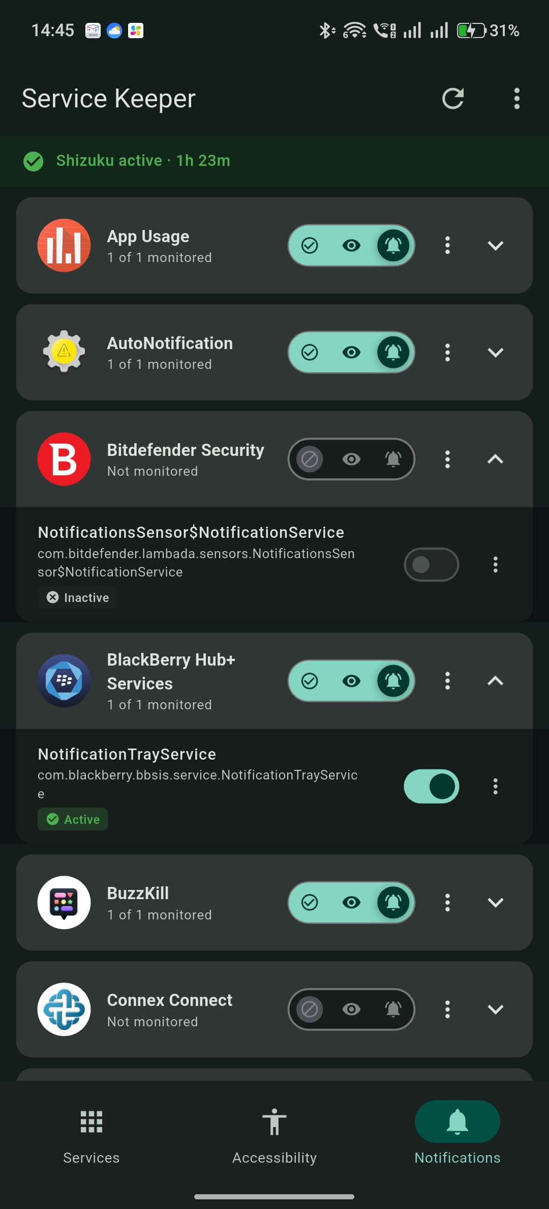 App Relaunch Settings