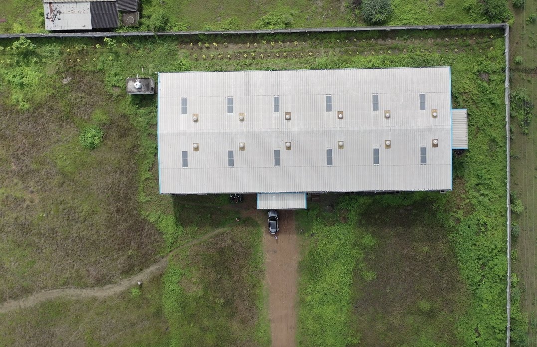 Aerial view of Ferrous Engineering at Tadali MIDC