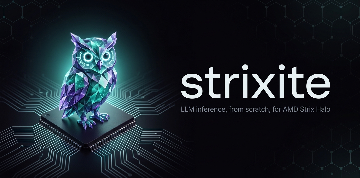 strixite - LLM inference, from scratch, for AMD Strix Halo