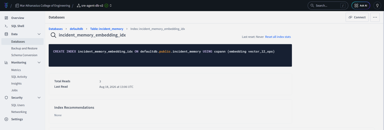 CockroachDB Distributed Vector Index