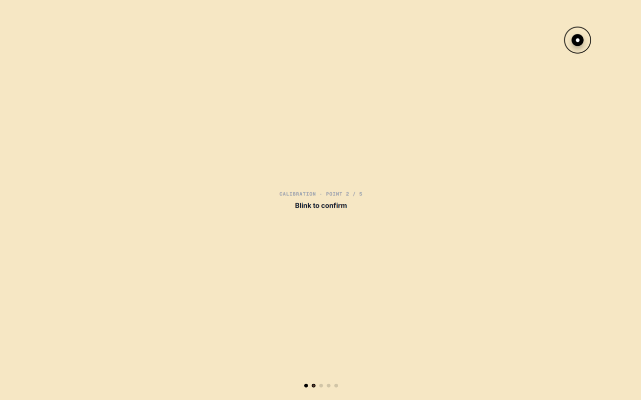 5-Point Eye-Tracking Calibration