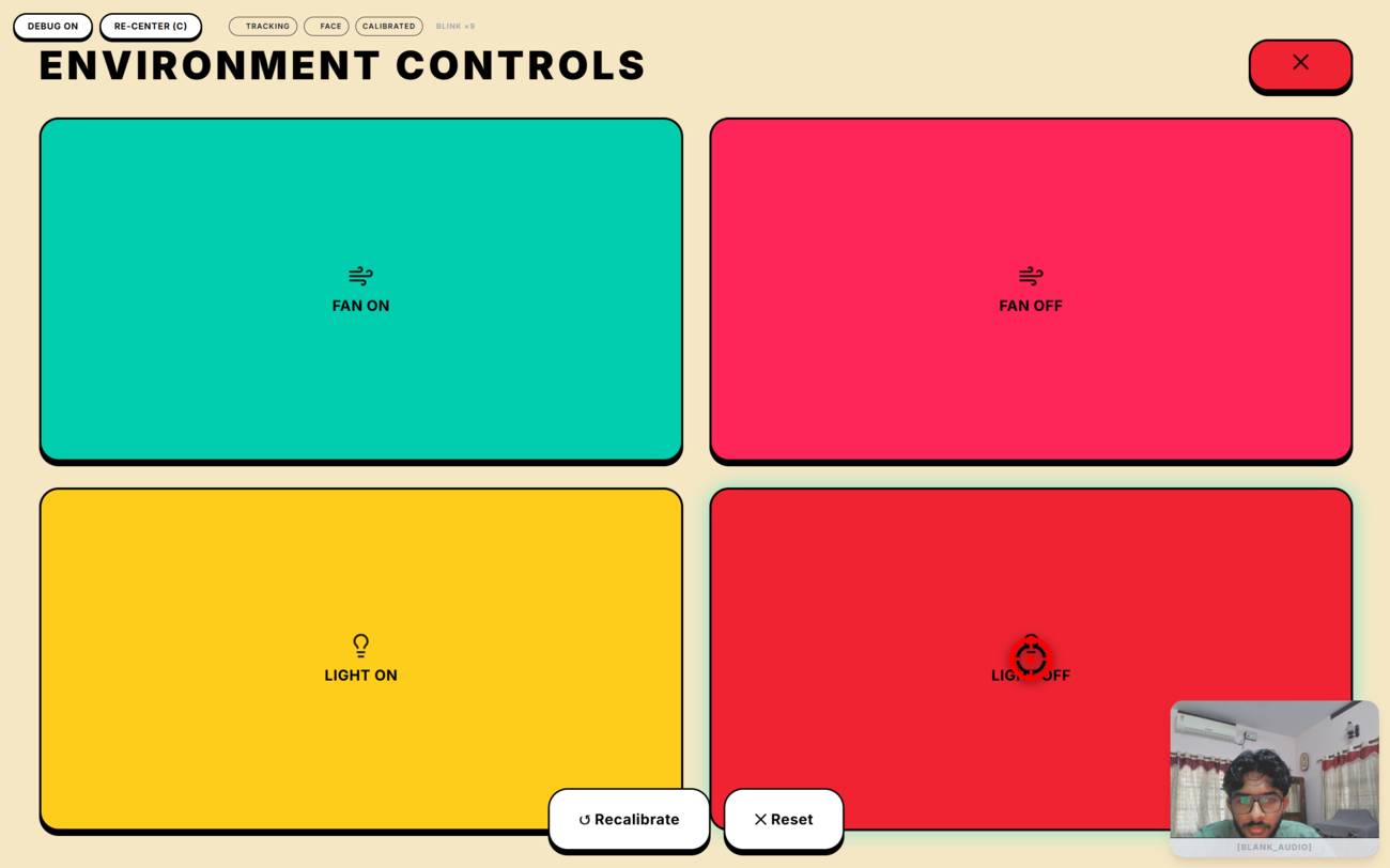 IoT Environmental Control Dashboard