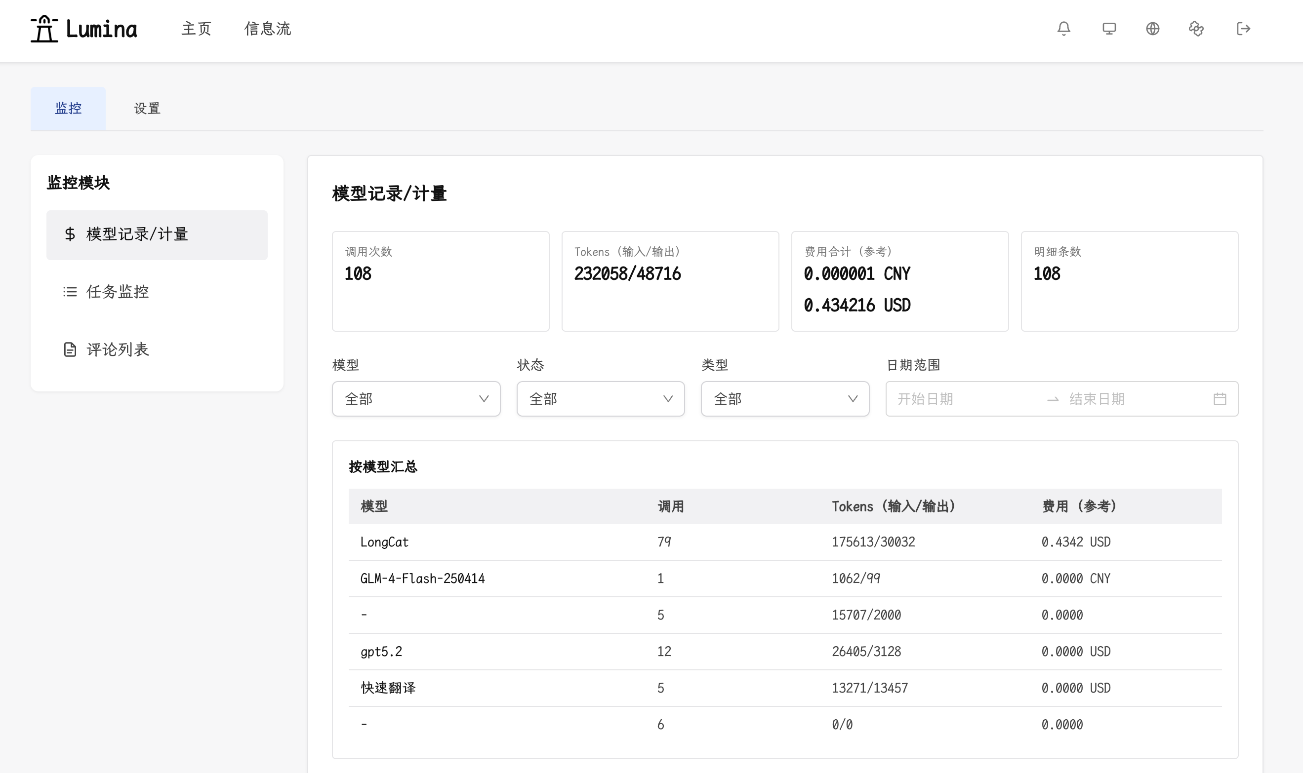 Monitoring module