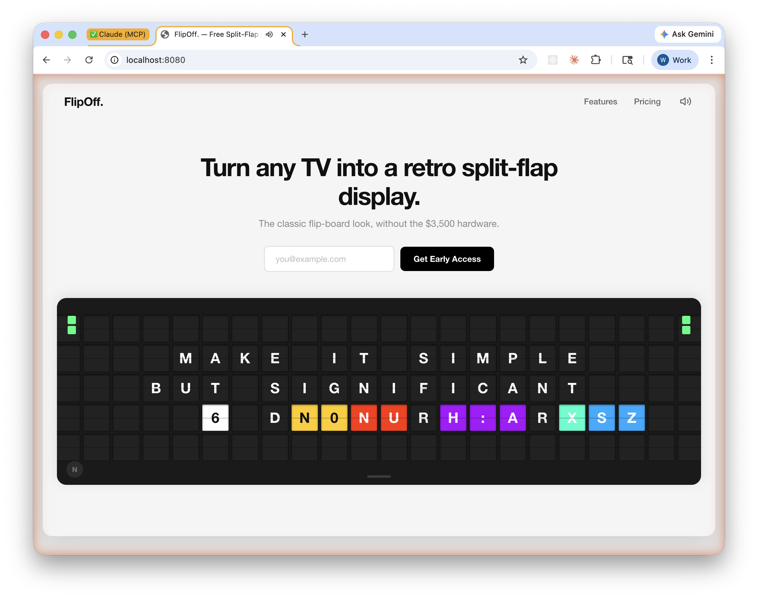 FlipOff Screenshot