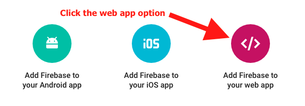 Add Firebase to your web app