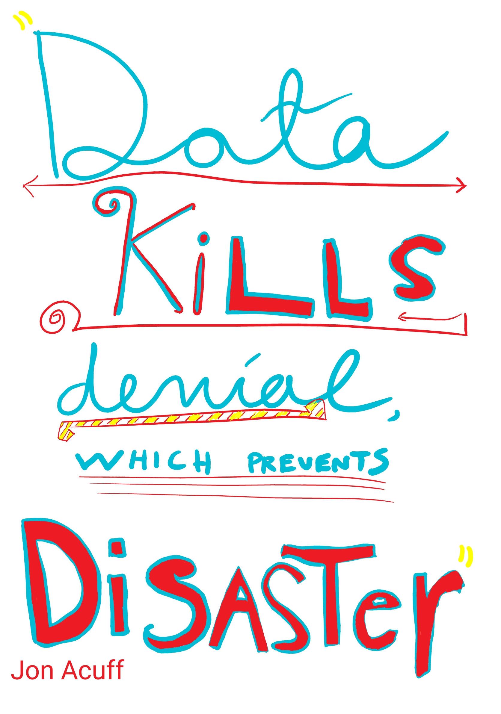 Data kills denial, which prevents disaster. -Jon Acuff