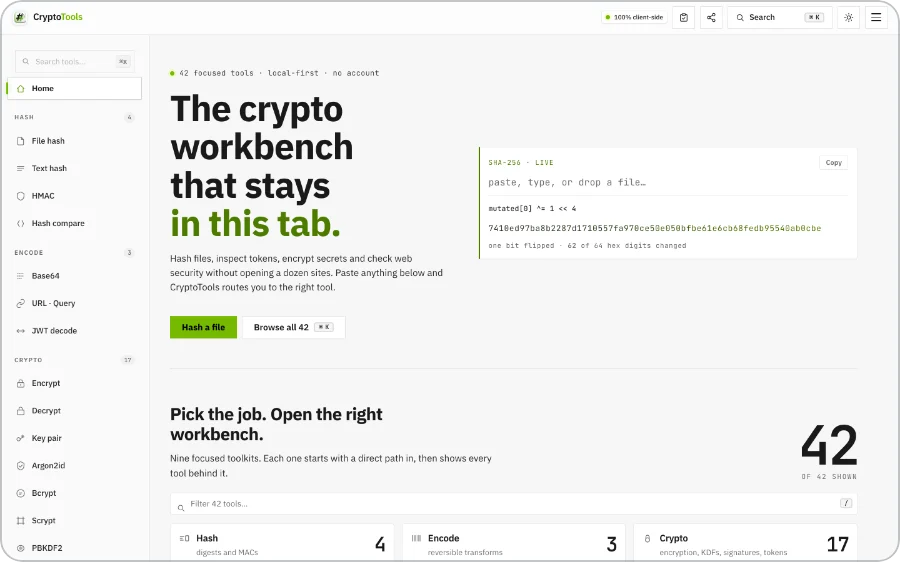 CryptoTools
