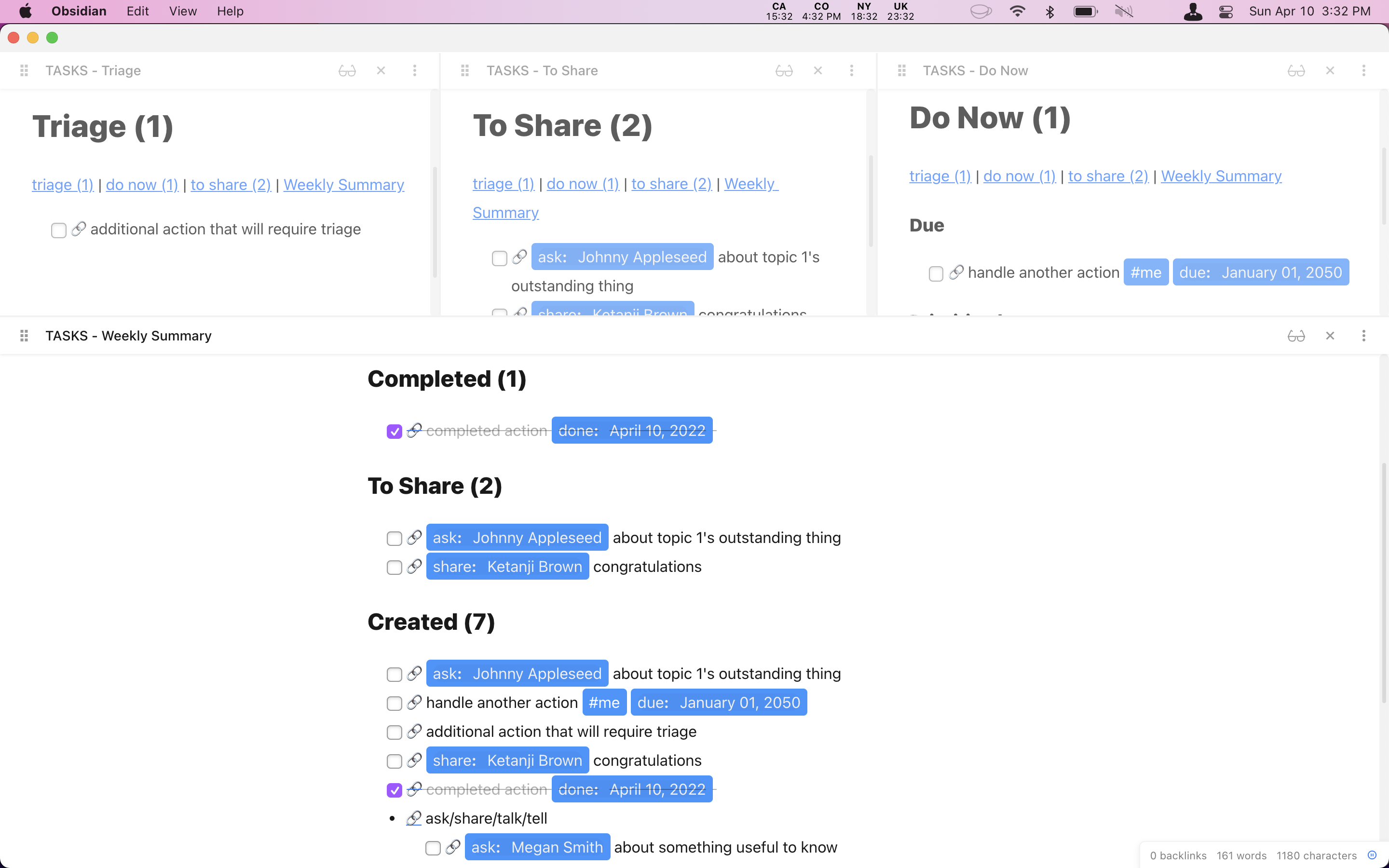 Task View