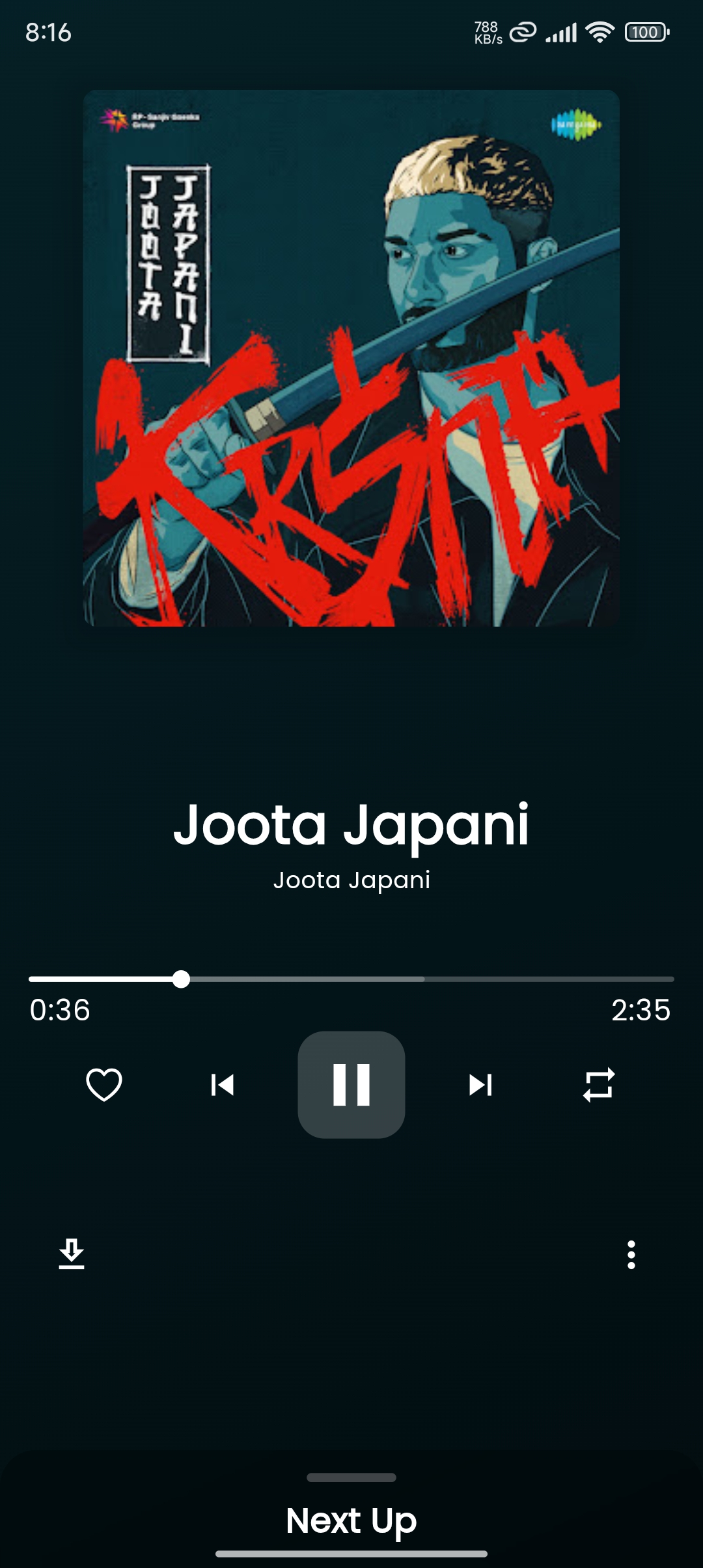 Screenshot 2 of Gyawun Music — opens full size