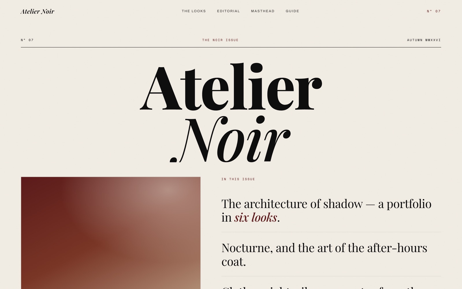 formwork-atelier 网站模板截图