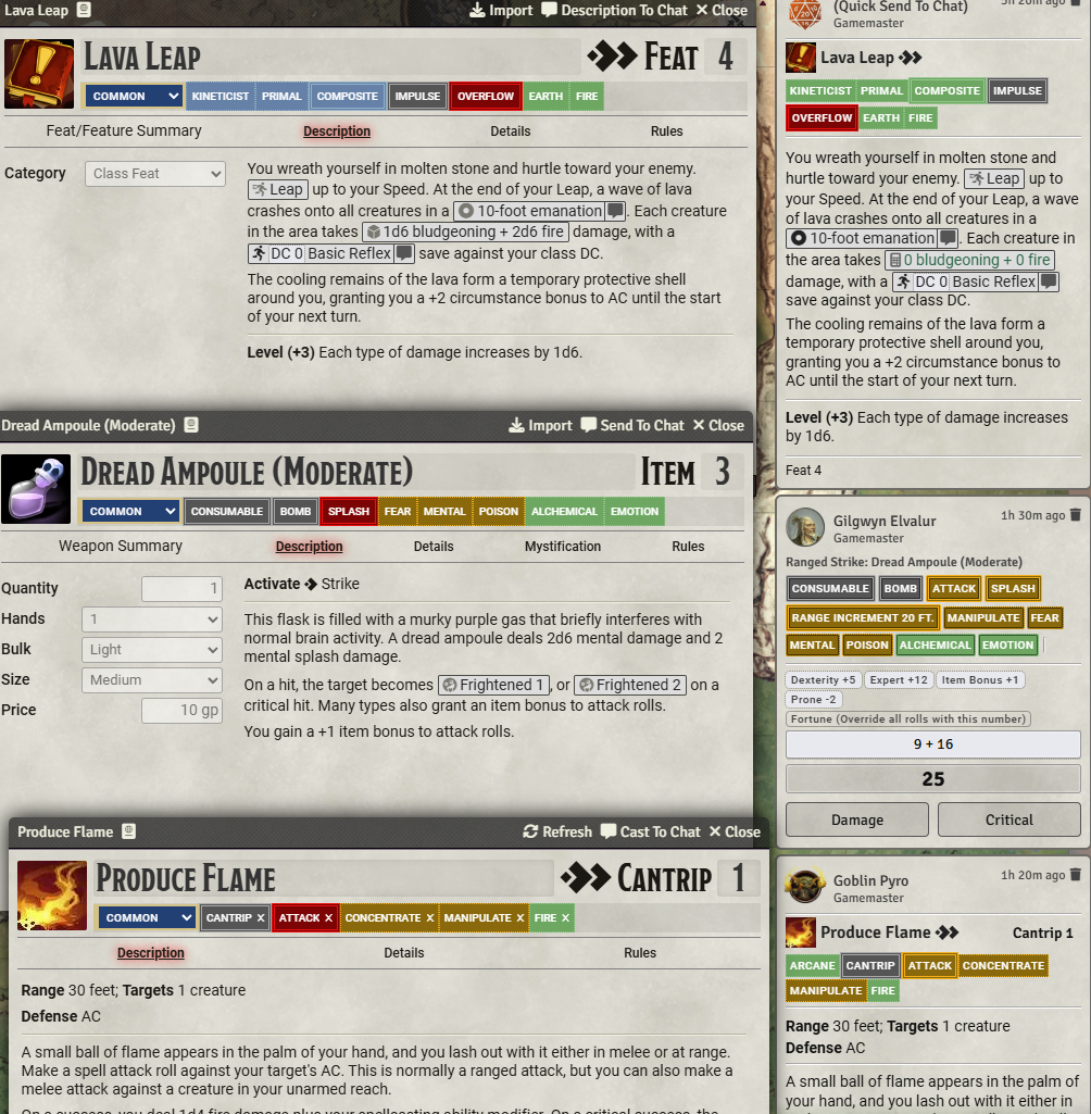 PF2E Technicolor Traits