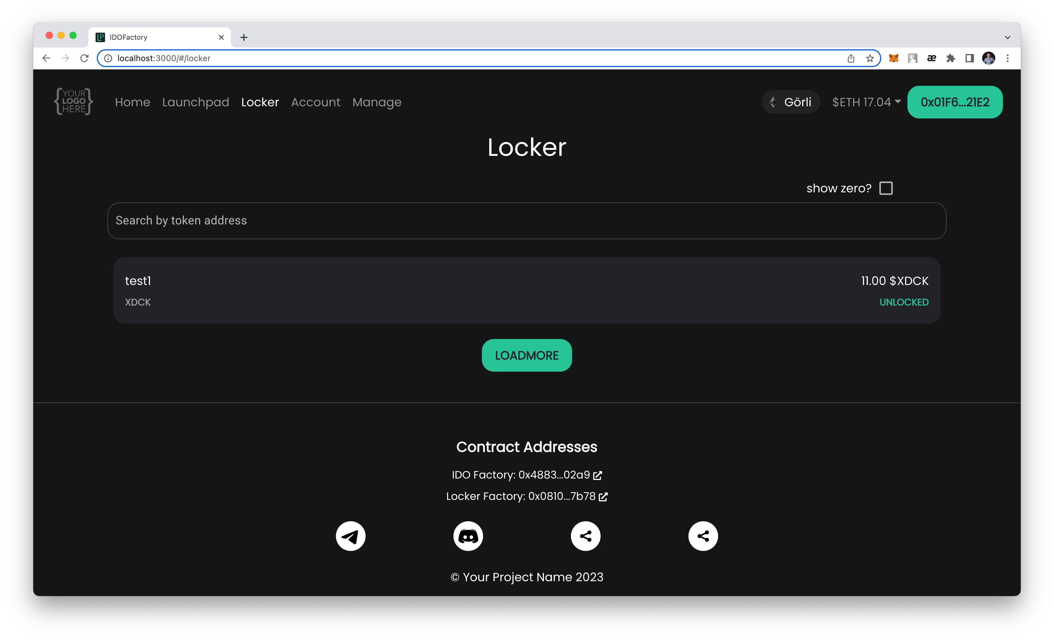 LockerPage