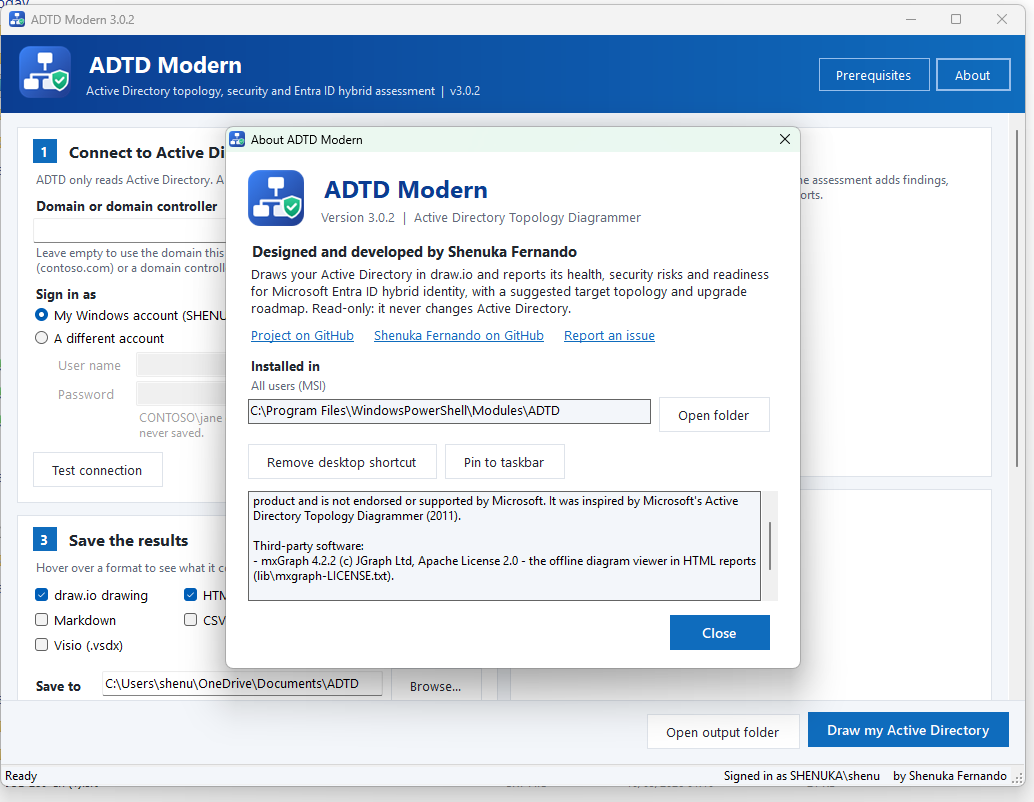About ADTD Modern