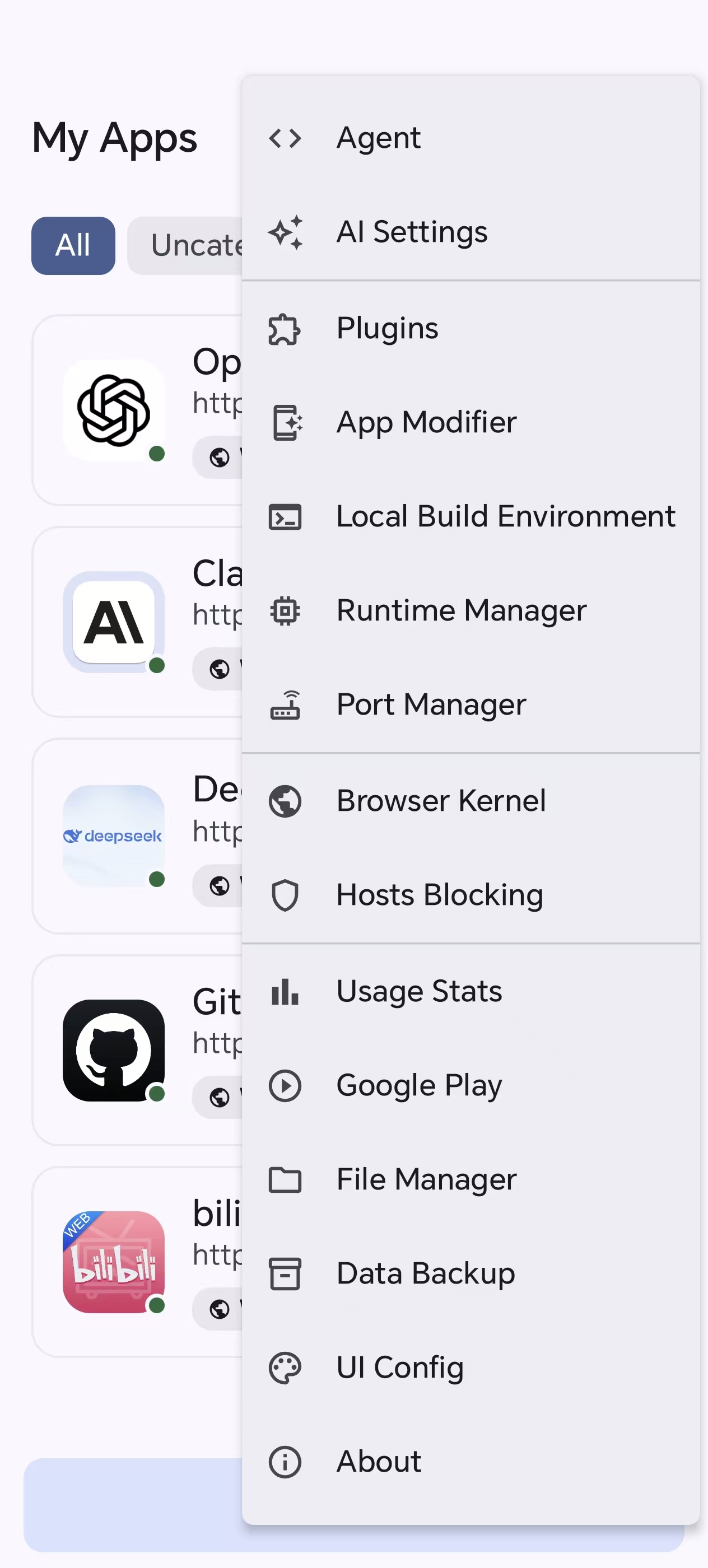WebToApp screenshot