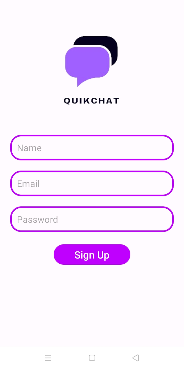 Signup Page