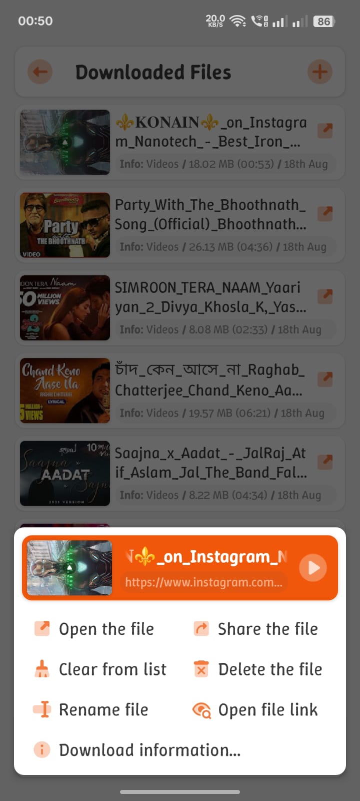 AIO Video Downloader Screenshot