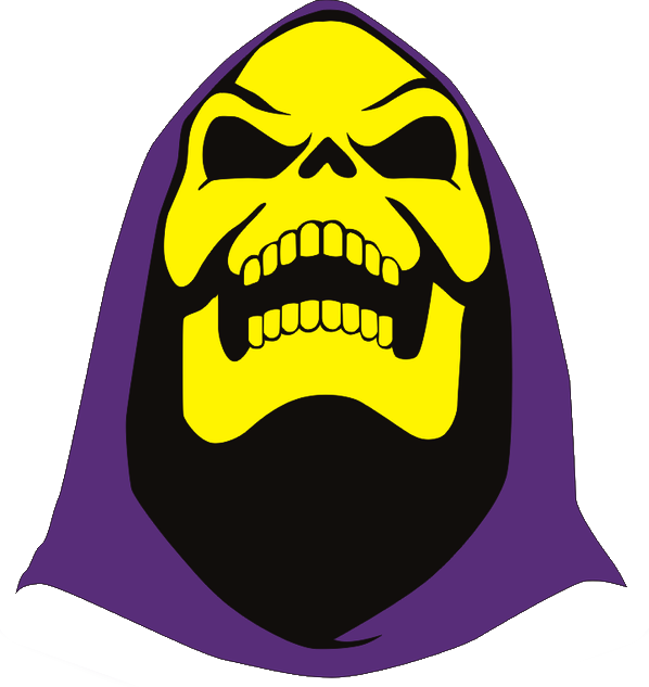 Image of Skeletor, the lead villain, from Masters of the Universe