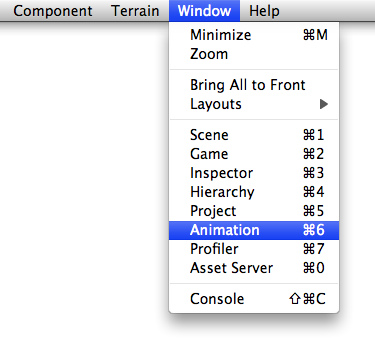 Unity - Using the Animation View