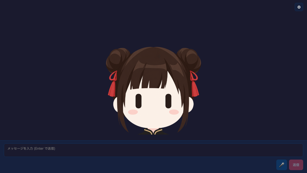 Single Image Avatar example with illustrated Miko