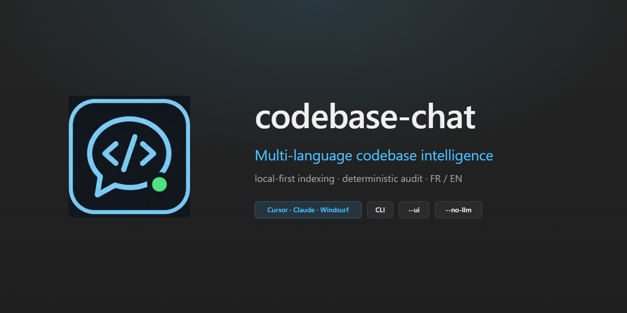 codebase-chat - Your codebase, fully understood
