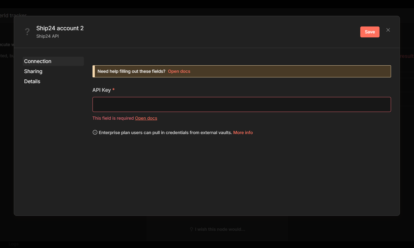 Credentials Setup